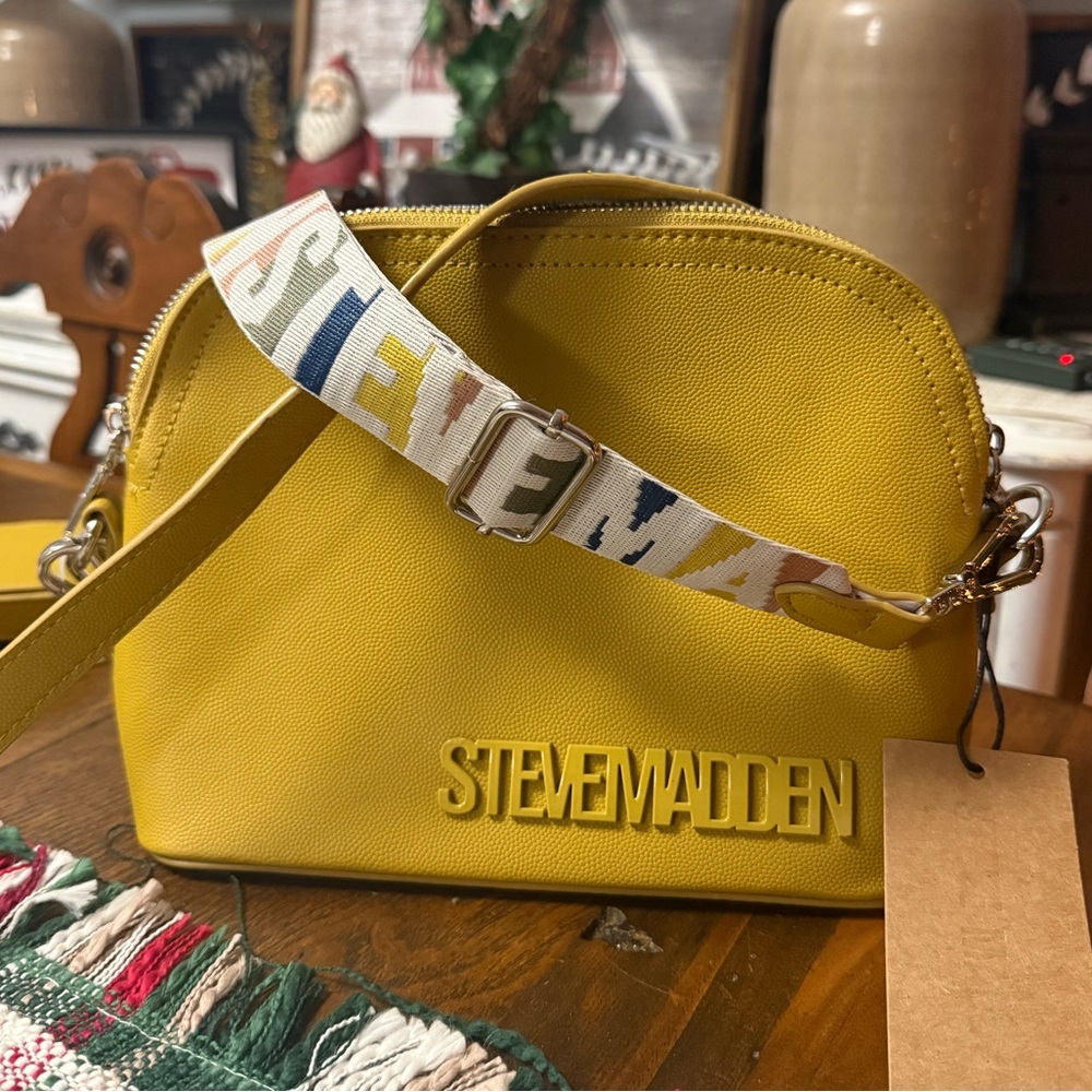 🆕 Steve Madden Crossbody With Extra Strap Merigold